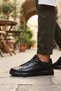 262-7251 Black Premium Black Daily Men's Sneaker Casual Shoes - 6