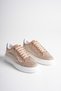 Women's Mink Stone Light Sole Lace-Up Casual Stylish Sneaker Sports Shoes - 4