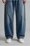 Super Baggy Fit High-Waisted Wide-Leg Jean Pants J1128Ax26Au - 7