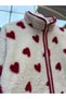Plush Women's Jacket with Zipper - 2