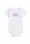 Baby Girl Arma Print Bodysuit White