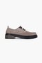 Fern Women's Genuine Leather Suede Croco Pattern Loafer Casual Shoes B4796 - 3
