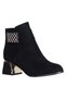 Byn Ayışığı By43 Suede Black Women's 7cm Heeled Boots - 2