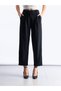 Button Detailed Fabric Trousers - 2