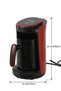 Electric Turkish Coffee Maker, Automatic Brewing Coffee Machine with Thick Traditional Foam, Fast Brew & Compact Design, One Touch Turkish Coffee Pot for Home & Office - 2