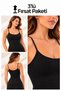 Black 3-Pack Micro Modal Premium Women's Strap Tank Top Tiril Tiril Cooling Effect Tshirt Body