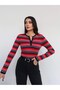 Button Detail Colorful Knitwear Sweater - 4