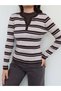 Button Detail Colorful Knitwear Sweater - 2