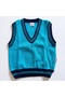 Okul Standard Fit Knitwear Turquoise Sweater Unisex Children - 3