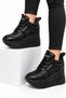 Black Women's Hidden Heels 10 cm - 2