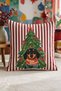 New Year Themed Throw Pillow Cover 43X43 cm Digital Printed Decorative New Year Pillow Cover Gift - 2