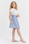 Girl's Ribbon Detailed Dress - 3