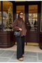 Alora Zippered Fleece Double Set Brown - 3