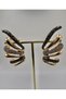 Large Stone Butterfly Earrings