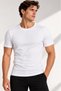 Pack of 6 100% Cotton Men's Undershirt White Color Zero Neckline in Special Box - 2