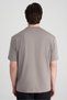 Ds Damat Regular Fit Smoked Embroidered 100% Cotton Single Jersey T-Shirt - 3