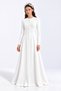 Modest White Wedding Dress Promise Dress Engagement Dress Hijab Promise Engagement Dress
