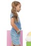 Girl's Shiny Fabric T-Shirt - 3