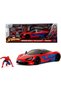 Marvel Spider-Man Mclaren 720S Model Vehicle and Figure - 7