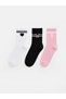 3-Piece Patterned Women's Socks (W6)