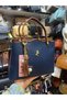 Miami Polo Clup Faux Leather Women's Bag with Shoulder and Hand Straps
