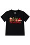 Tis the Season – Christmas Coffee, Festive Tree, Santa Hat & Holiday Gift Graphic Kids T-Shirt