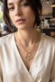 Gold Color Paperclip Chain Phoenix Model Women's Necklace - 2