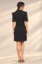 Women's Polo Yalka Cross Buttoned Short Sleeve Crepe Dress - 4