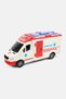 Ambulance Toy Car with Light Siren Sound Effects, Red Combo - 4