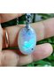 Natural Moonstone - Moonstone Necklace - Astrological and Inner Peace Stone -14- Only Hand Made - 8