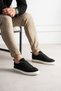 Rs625 - Men's Linen Sneakers Black/Black - 2