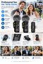 2.4g Wireless Dual Microphone Lavalier Microphone Content Production Set - 2