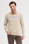 Men's Polo Neck Long Sleeve Sweatshirt - 6