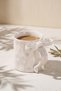 Ruban Bowknot Handle Luster White Ceramic Mug 350 ml Gift Coffee Cup - 2