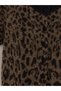 Esvab • Modern & Distinctive Leopard Embroidered Women's Knitwear Cardigan - 8