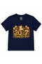 Happy New Year 2027 - Golden Glitter Fireworks, Party Balloons & Celebration Graphic Kids T-Shirt