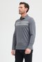 Men's Polo Neck Long Sleeve Sweatshirt - 6