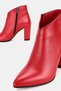 Women's Red Genuine Leather Boots & Booties, Sizes 34-41 - 3
