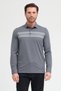 Men's Polo Neck Long Sleeve Sweatshirt