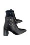 Stylish Women's Boots with Ring Buckle Detail - 3