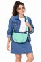 Turquoise Color Women's Adjustable Strap Daily Mini Shoulder Bag and Crossbody Bag - 3