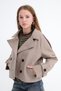Short Cashmere Coat K3510 - 5