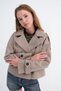 Short Cashmere Coat K3510 - 4
