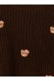 Quality Pieces from Çelebi Store: Embroidered Girls' Sweater - 3