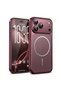 Case Compatible with Apple iPhone 18 Pro Max iPhone 18 Pro Look Transformation Cover Burgundy