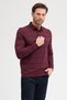 Men's Polo Neck Long Sleeve Sweatshirt - 8