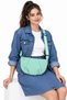 Turquoise Color Women's Adjustable Strap Daily Mini Shoulder Bag and Crossbody Bag - 2
