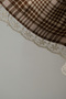 Baby Girl 3-Piece Vintage Set - Embroidered Collared Shirt, Knit Sweater, and Plaid Skirt - 5