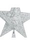 Christmas Ornament Pine Tree Top Ornament Silver 25X30 Cm. - 2