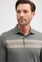 Men's Polo Neck Long Sleeve Sweatshirt - 4